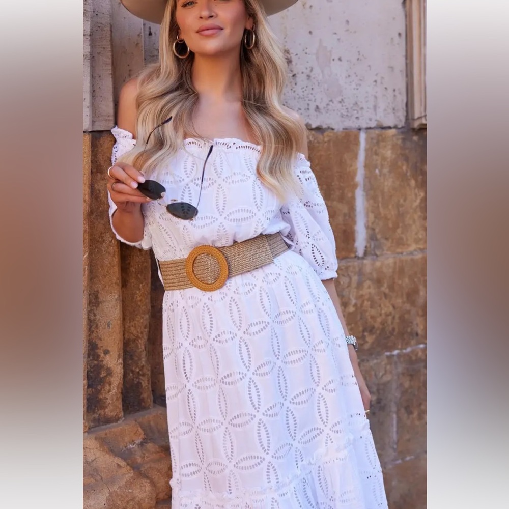 New!! EVER NEW Off-Shoulder Dress
